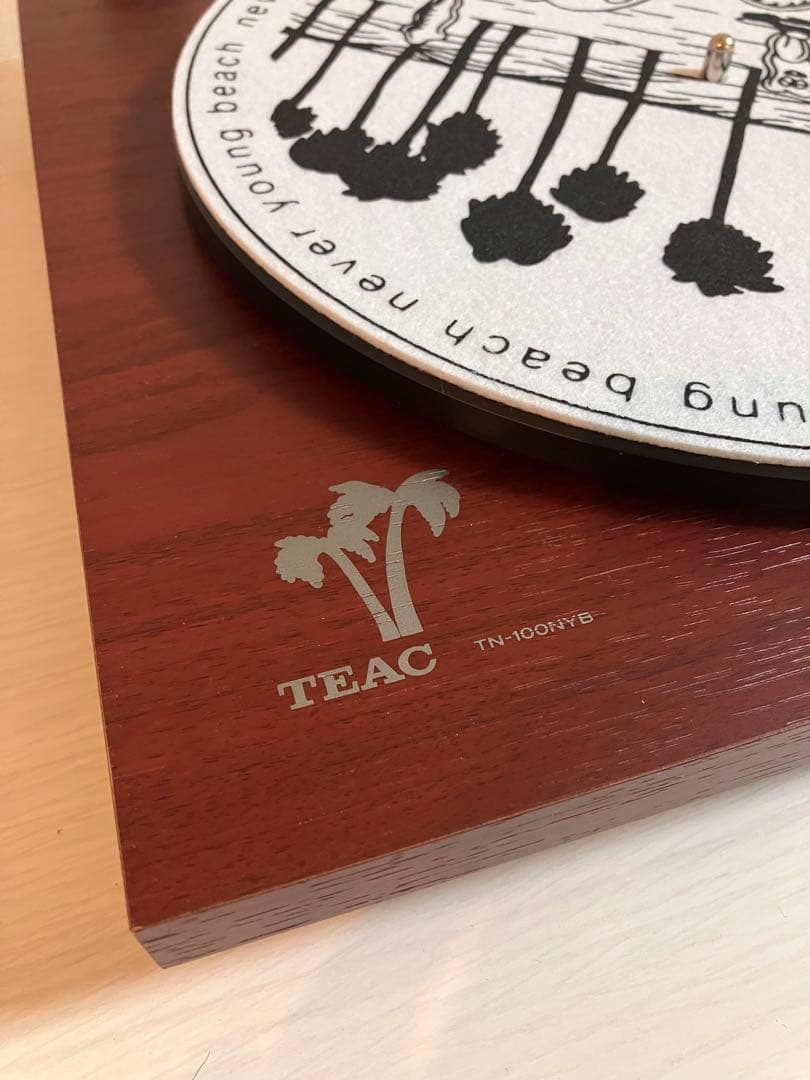 【専用】TECH ネバーヤングビーチ　レコードプレーヤー アナログターンテーブル