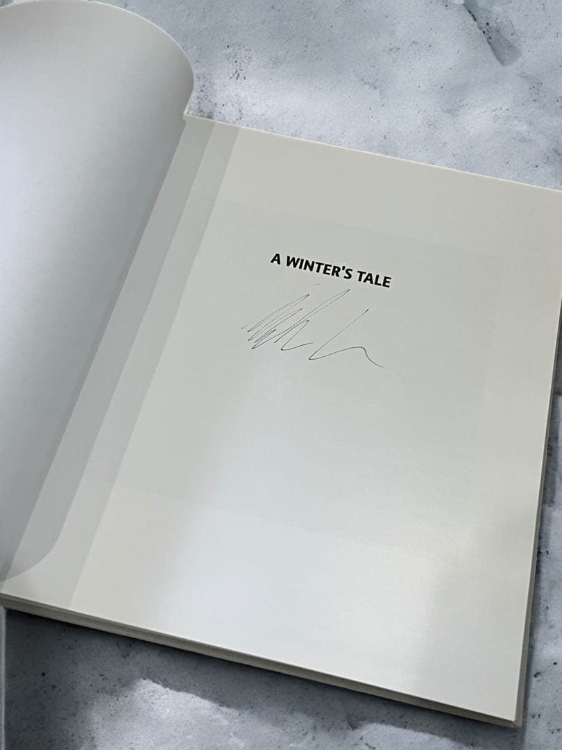 アート写真集Mattia Vacca「A WINTER’S TALE」現代美術