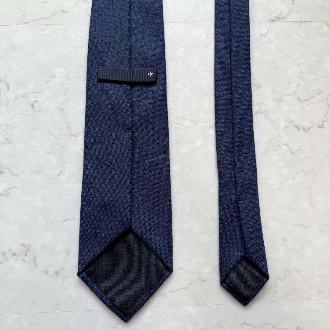 Loro Piana ロロピアーナ カシミヤ 100% ネクタイ ネイビー