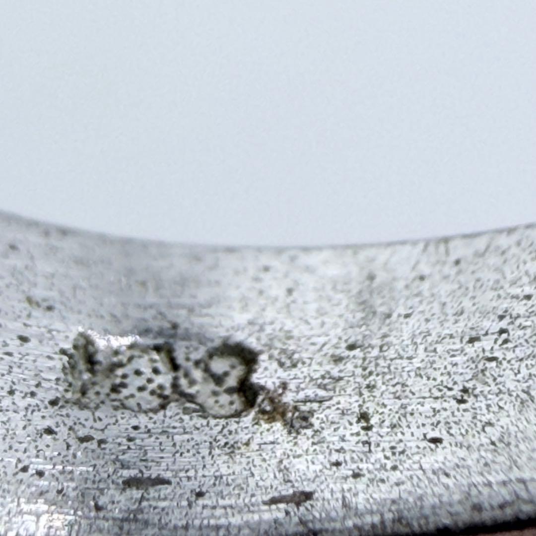 SILVERリング 刻印 8〜9号 約2.4g シルバー 銀 透かし彫り