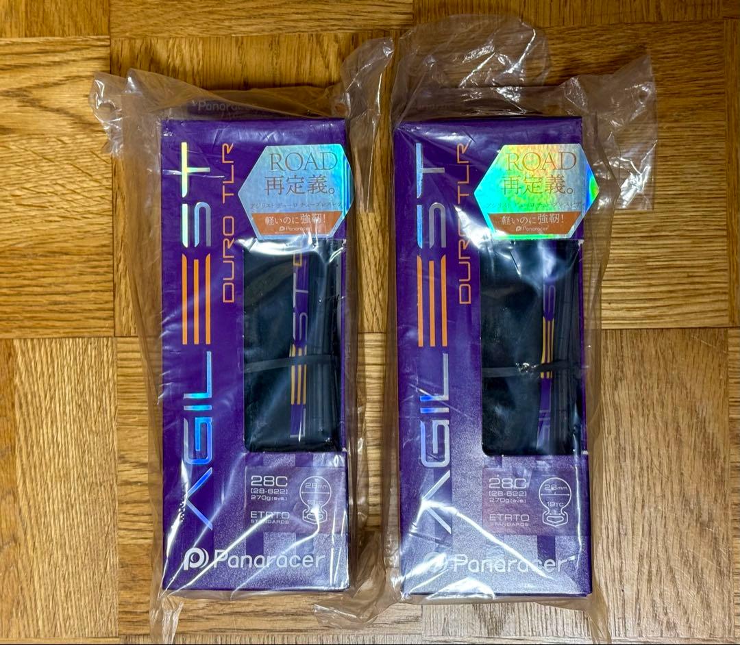 パナレーサー アジリスト DURO TLR チューブレスレディ 28C 2本組み