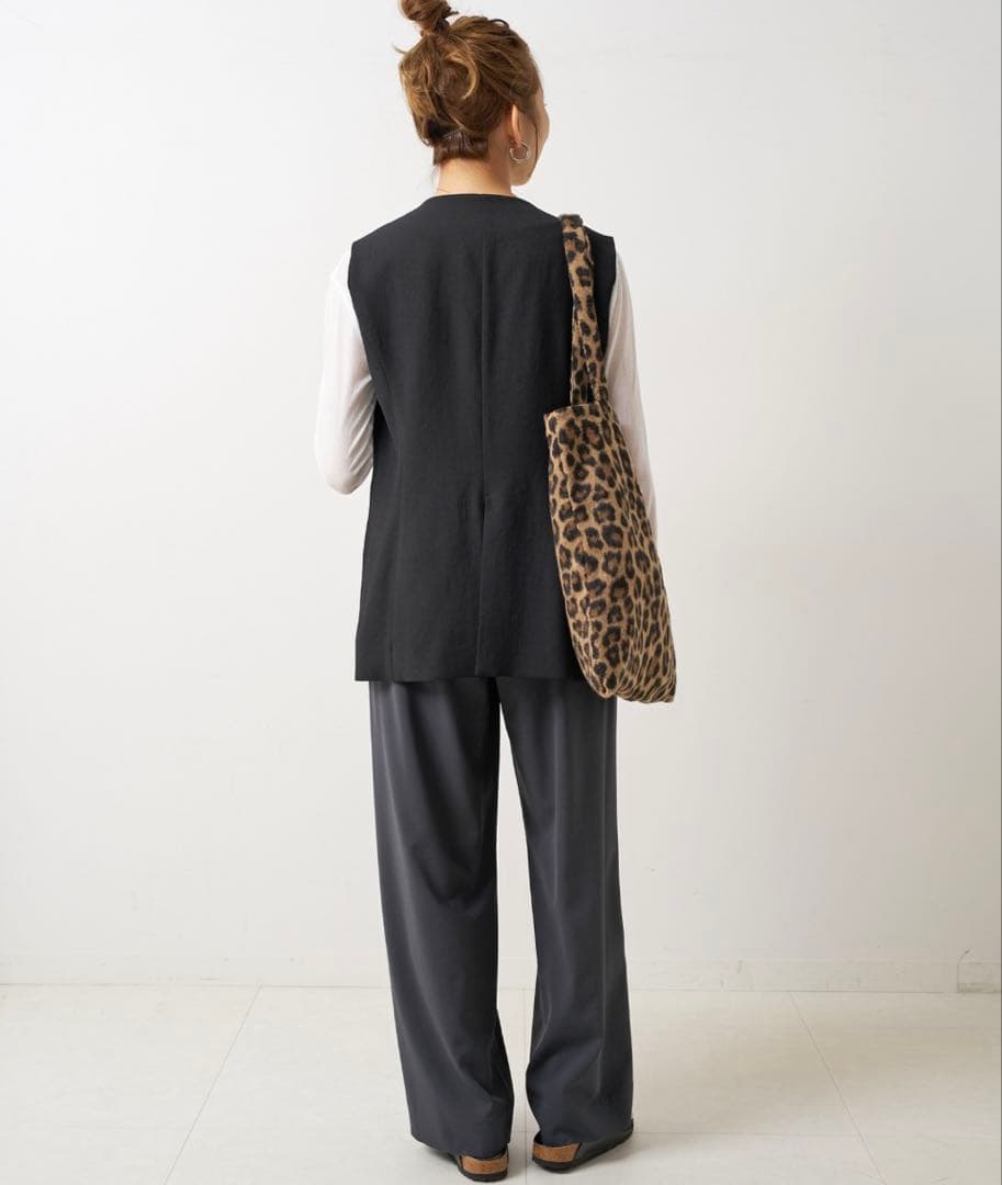 Spick & Span PEカルゼVカラージレ　ブラック 2025年モデル