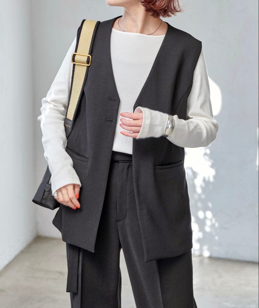 Spick & Span PEカルゼVカラージレ　ブラック 2025年モデル
