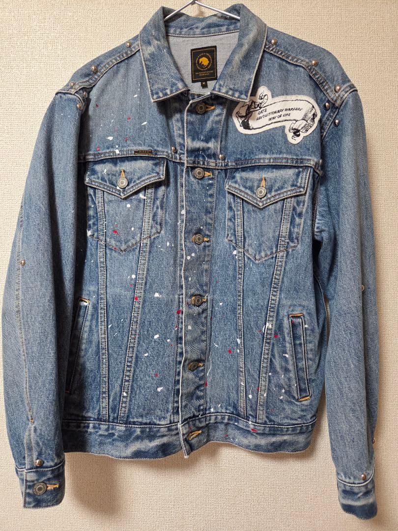 ジャケット・アウター rats 3rd type studs denim jkt