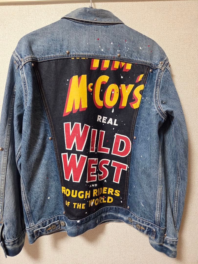 ジャケット・アウター rats 3rd type studs denim jkt