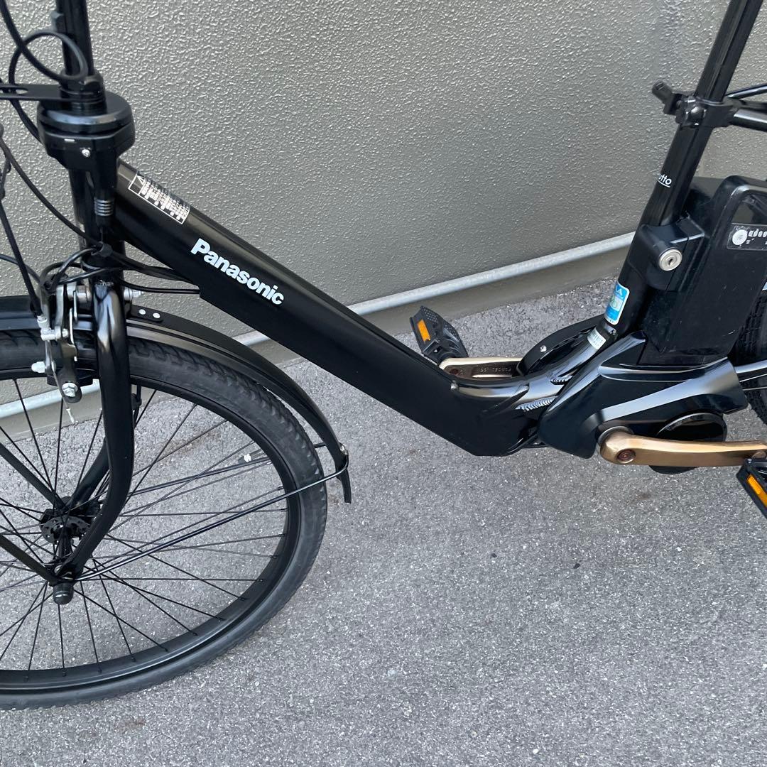 パナソニック電動アシスト自転車26インチ 16Ah ブラック