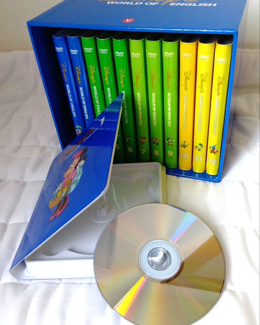 ディズニー 英語システム DVD 12巻セット