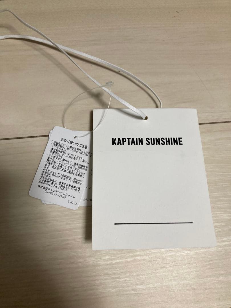 New Manual キャプテンサンシャイン 伊勢丹　Tバック デニムジャケット
