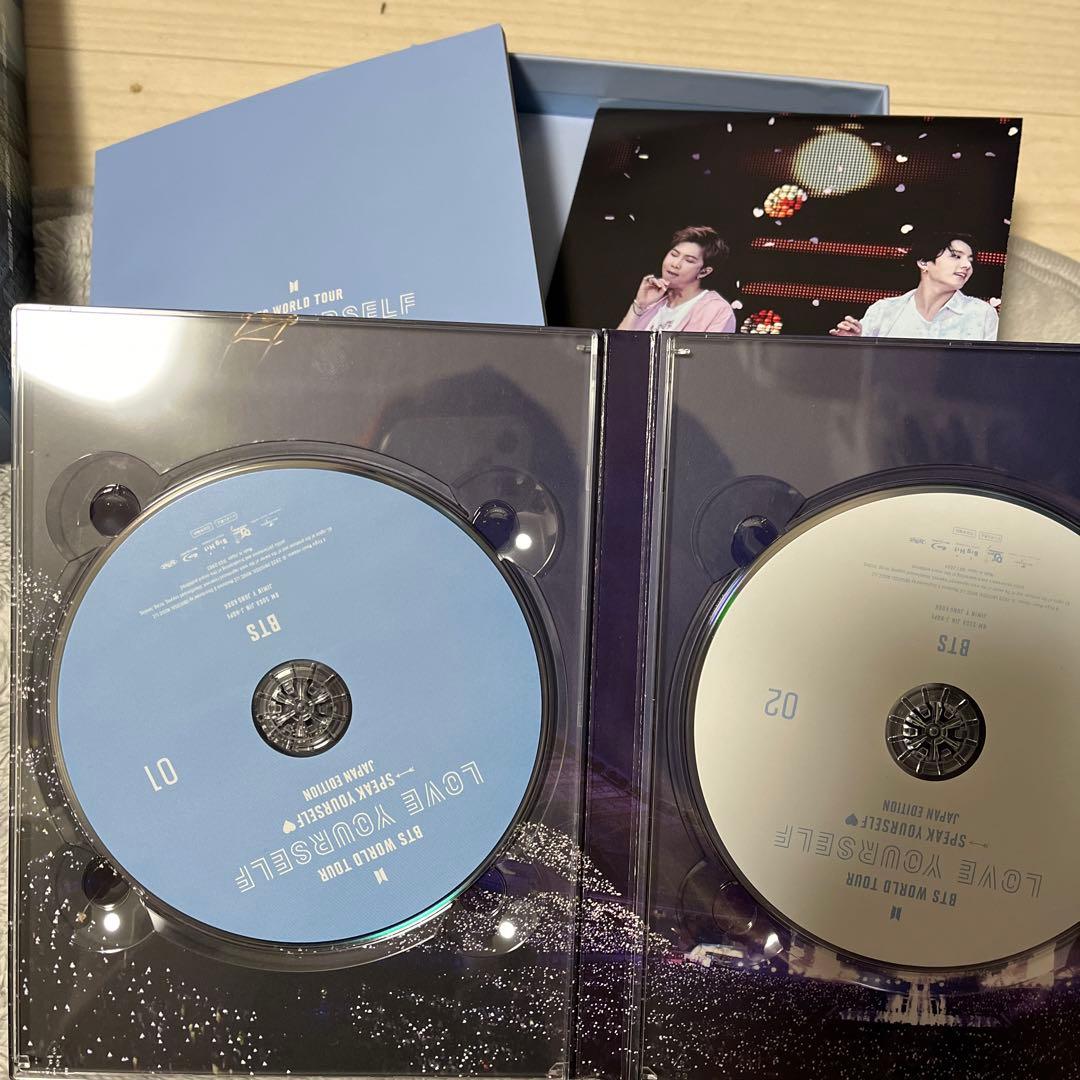 BTS ワールドツアー　ラブユアセルフ　スピークユアセルフBlu-ray 日本版
