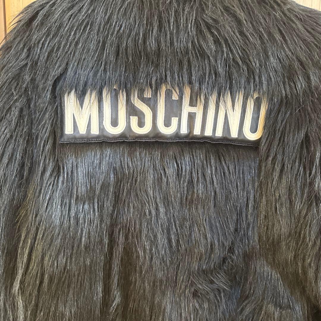 未使用 OSCHINO ファー ジャケット XS