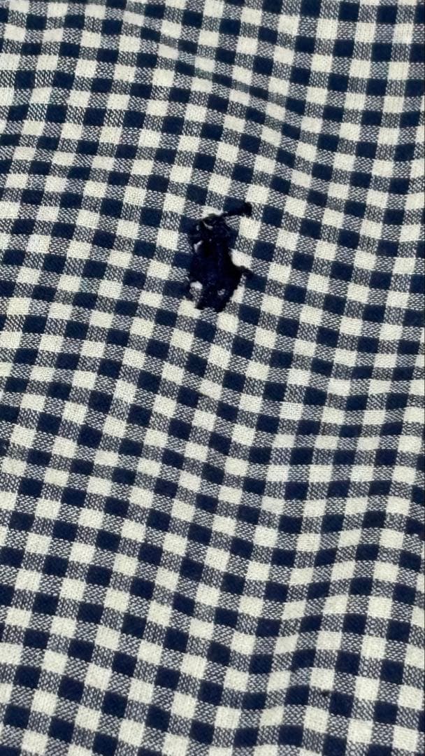 f*a様 未使用タグ付き　Ralph Lauren ギンガムチェックエプロン　フ