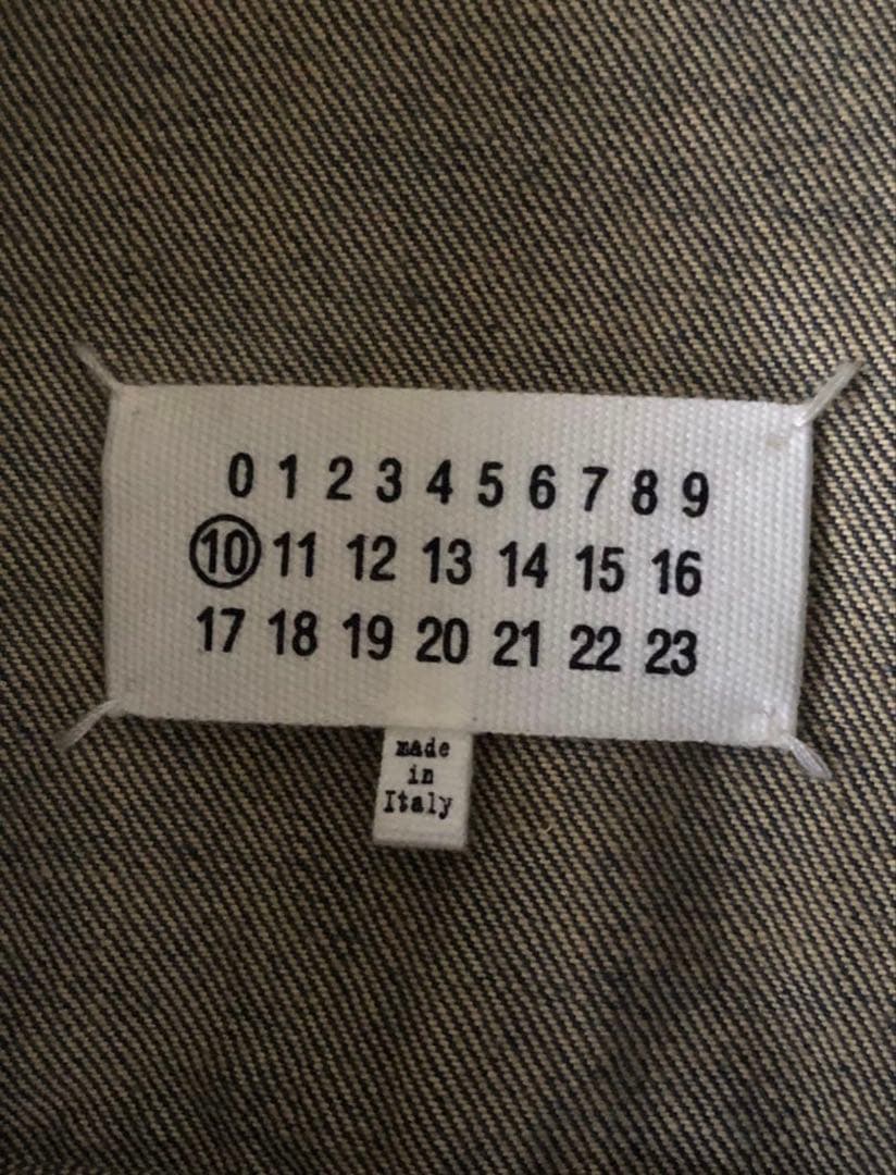 【極美品】Maison Margiela メゾンマルジェラ デニムジャケット44