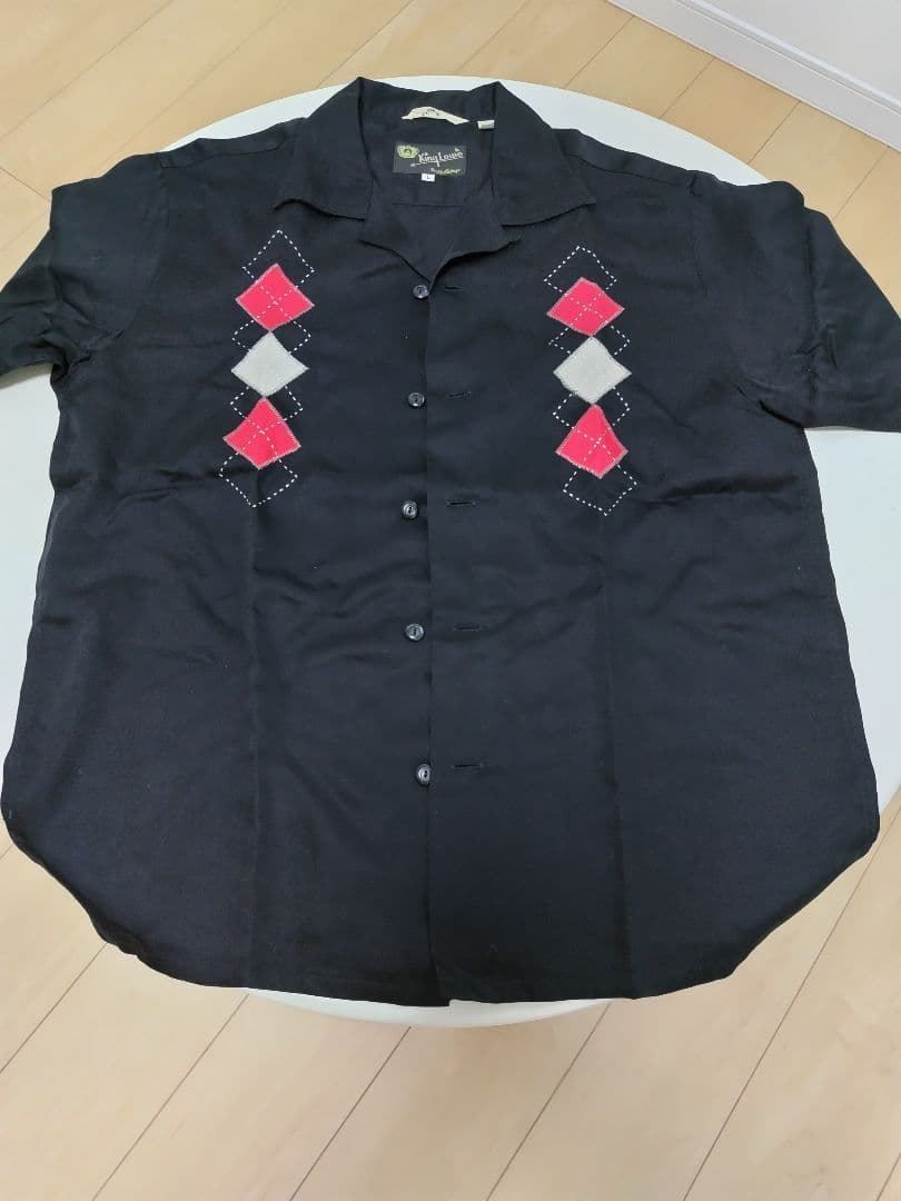 キングルイ　ボーリングシャツ　Lサイズ（東洋エンタープライズ復刻品）