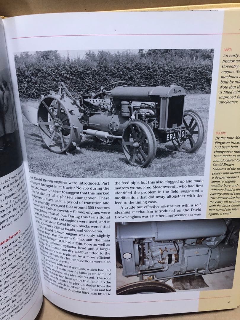洋書 The David Brown tractor story part.1