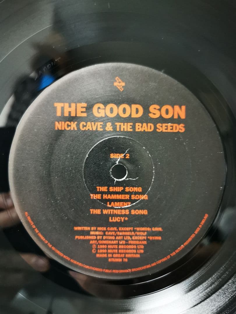 洋楽 LP+7\" NICK CAVE/GOOD SON/UK STUMM 76