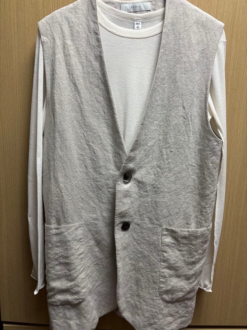 ARGUE BREEZE LINEN VEST特別価格‼️
