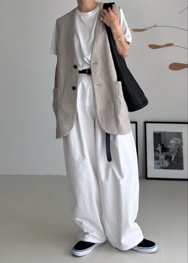 ARGUE BREEZE LINEN VEST特別価格‼️