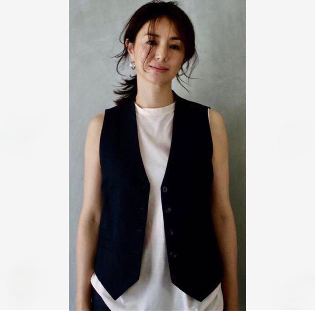未使用井川遥loin♡ネイビーベスト