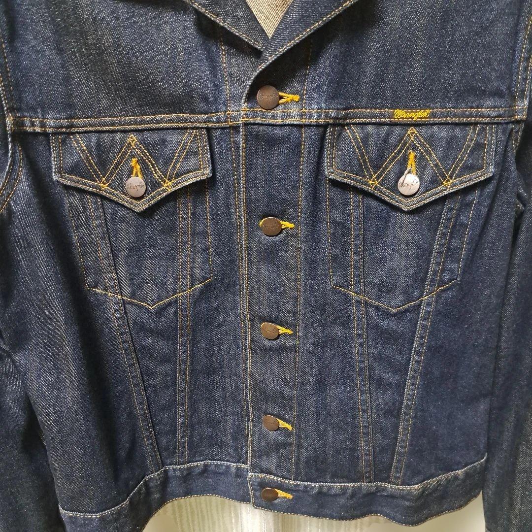 wranglerラングラー デニム jkt ブルーベル美品 中国製