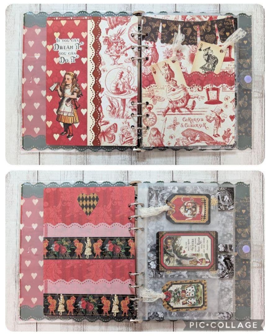 おすそ分けファイル♡Graphic45・CURIOUSER＆CURIOUSER♡