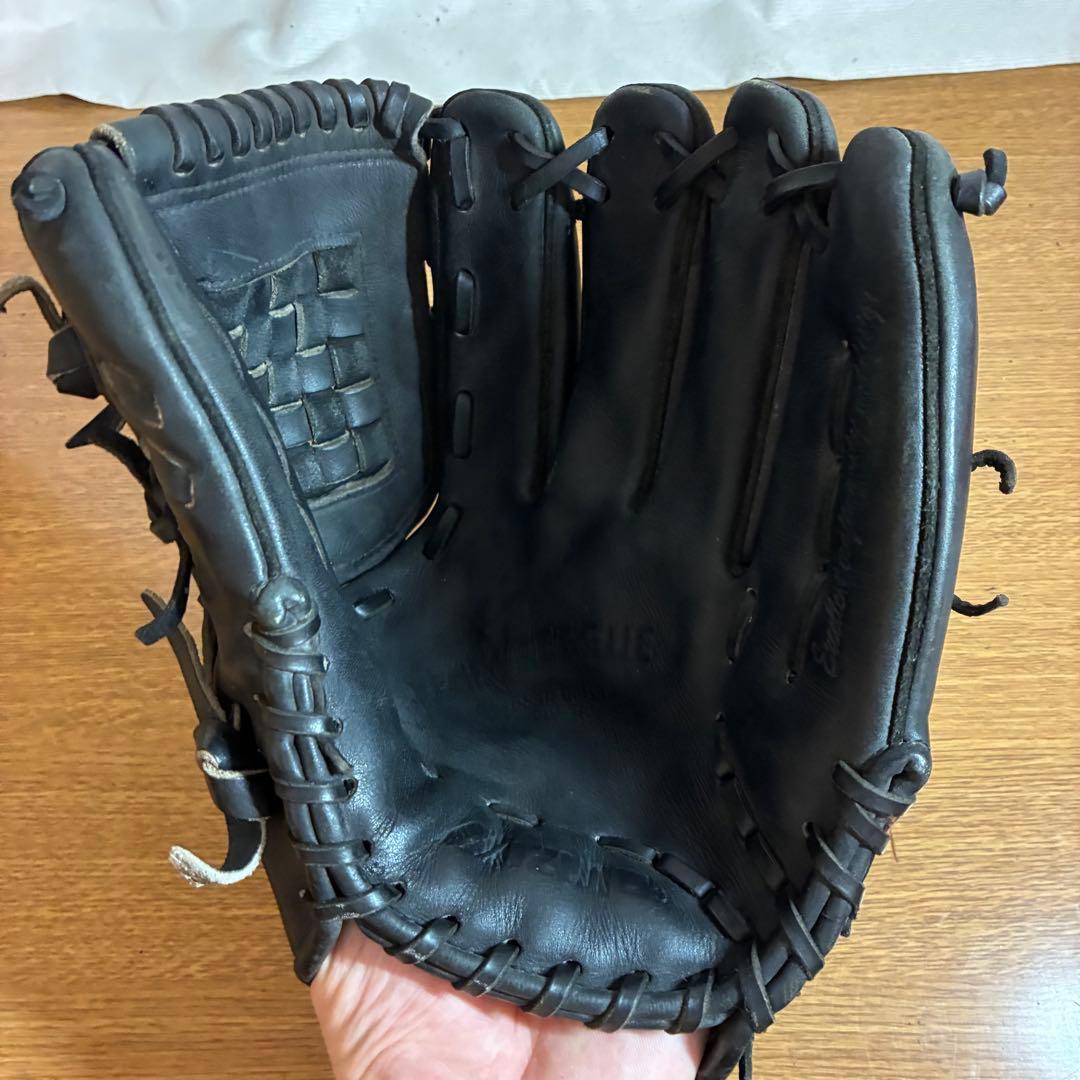 ミズノ ビューリーグ 一般軟式 グローブ グラブ 内野用 ビッグM 美品 左投げ
