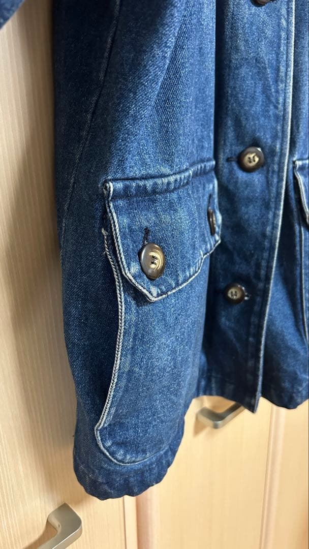 ST JOHNS' BAY デニム　ハンティング　ジャケット　L インディゴ