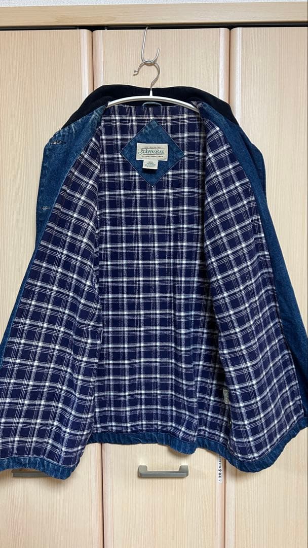 ST JOHNS' BAY デニム　ハンティング　ジャケット　L インディゴ