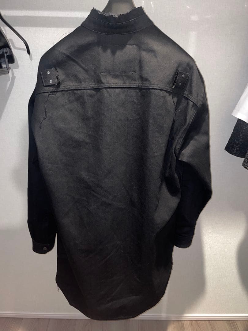 DRKSHDW CUT OUT JUMBO OUTERSHIRT サイズXS
