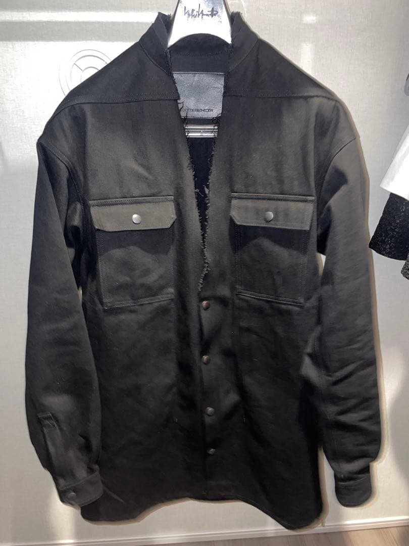 DRKSHDW CUT OUT JUMBO OUTERSHIRT サイズXS