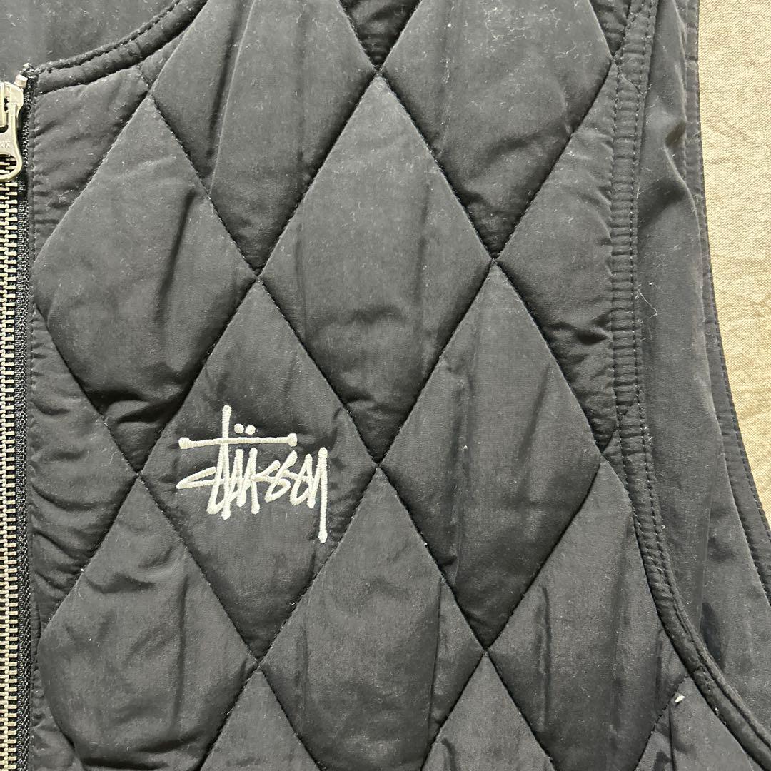 t*n様 Stussy キルティングベスト DIAMOND QUILTED VE