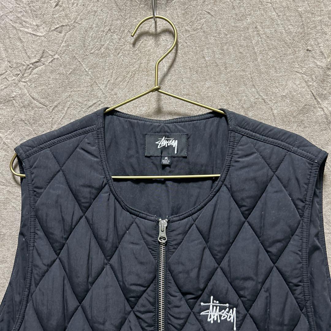 t*n様 Stussy キルティングベスト DIAMOND QUILTED VE