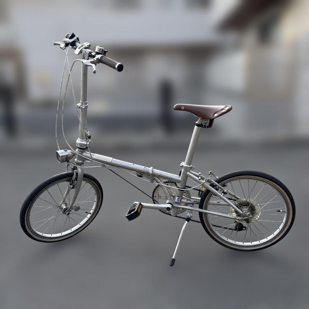 Boardwalk D7 折りたたみ自転車 シルバー