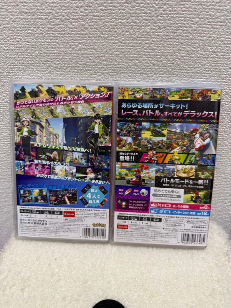 Switchソフト ポケモンZA & マリオカート8 デラックス