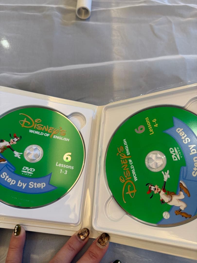 【DWE】ディズニー英語システム Step by step DVDのみ