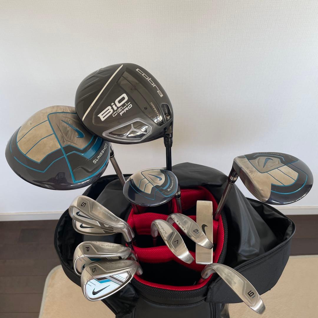 NIKE GOLF キャディバッグ クラブセット付き