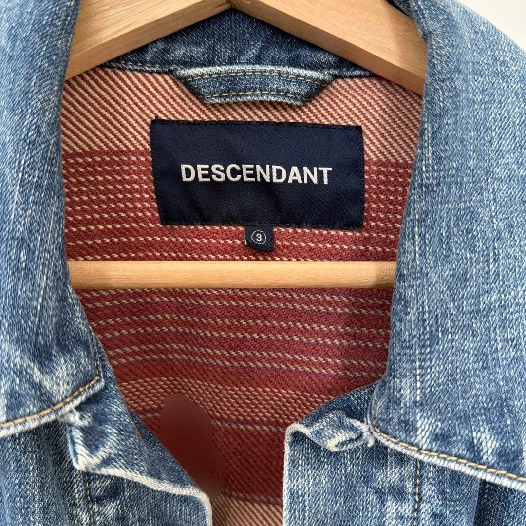 【美品】DESCENDANT デニムジャケット サイズ3