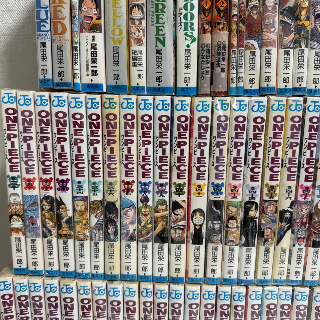 ワンピース　全113巻+関連本12巻　全巻セット ONE PIECE