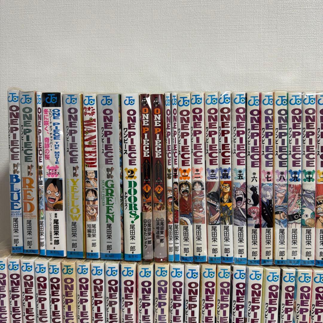 ワンピース　全113巻+関連本12巻　全巻セット ONE PIECE