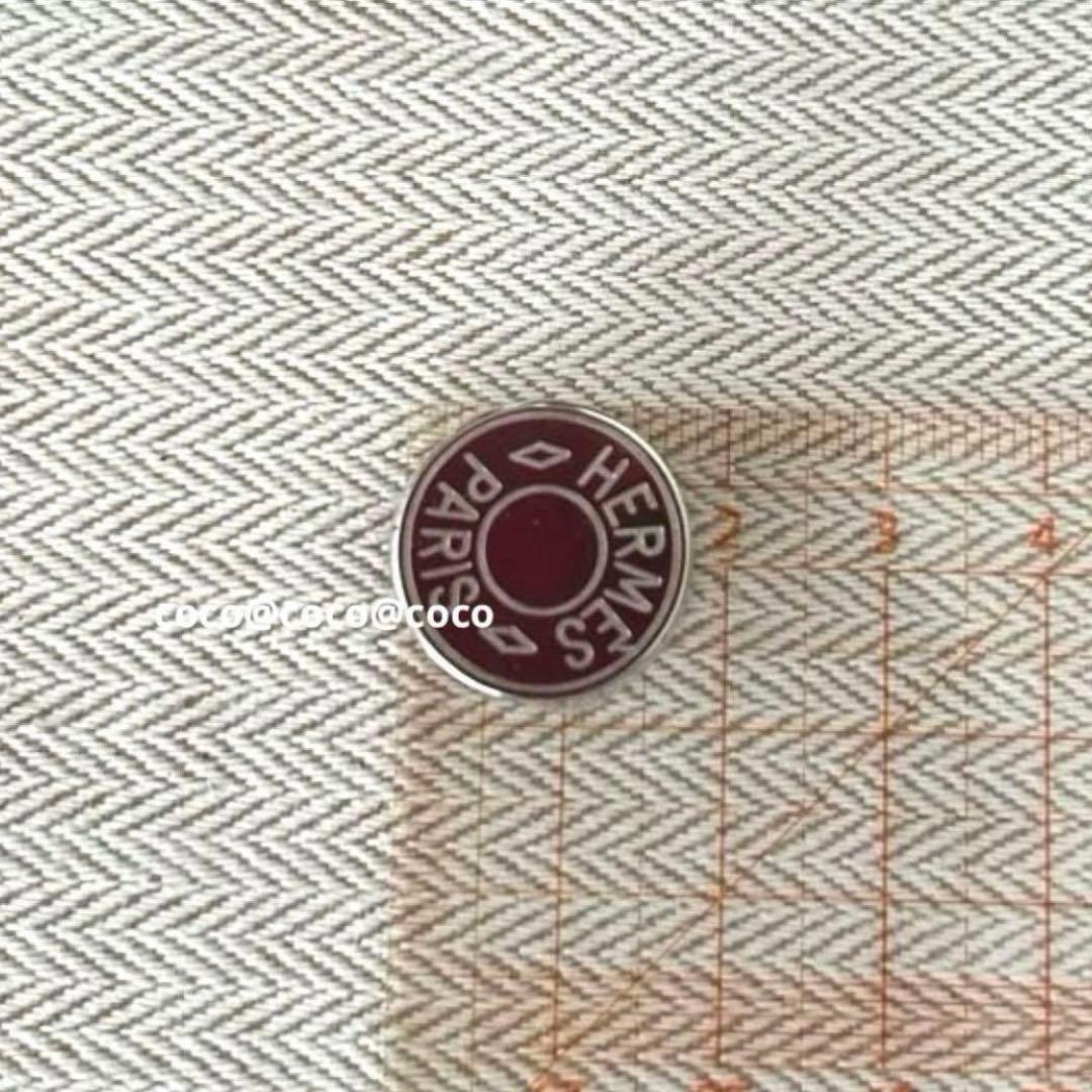 エルメス ツイリースカーフリング セリエ　新品　両面保護シール付　小1個☆
