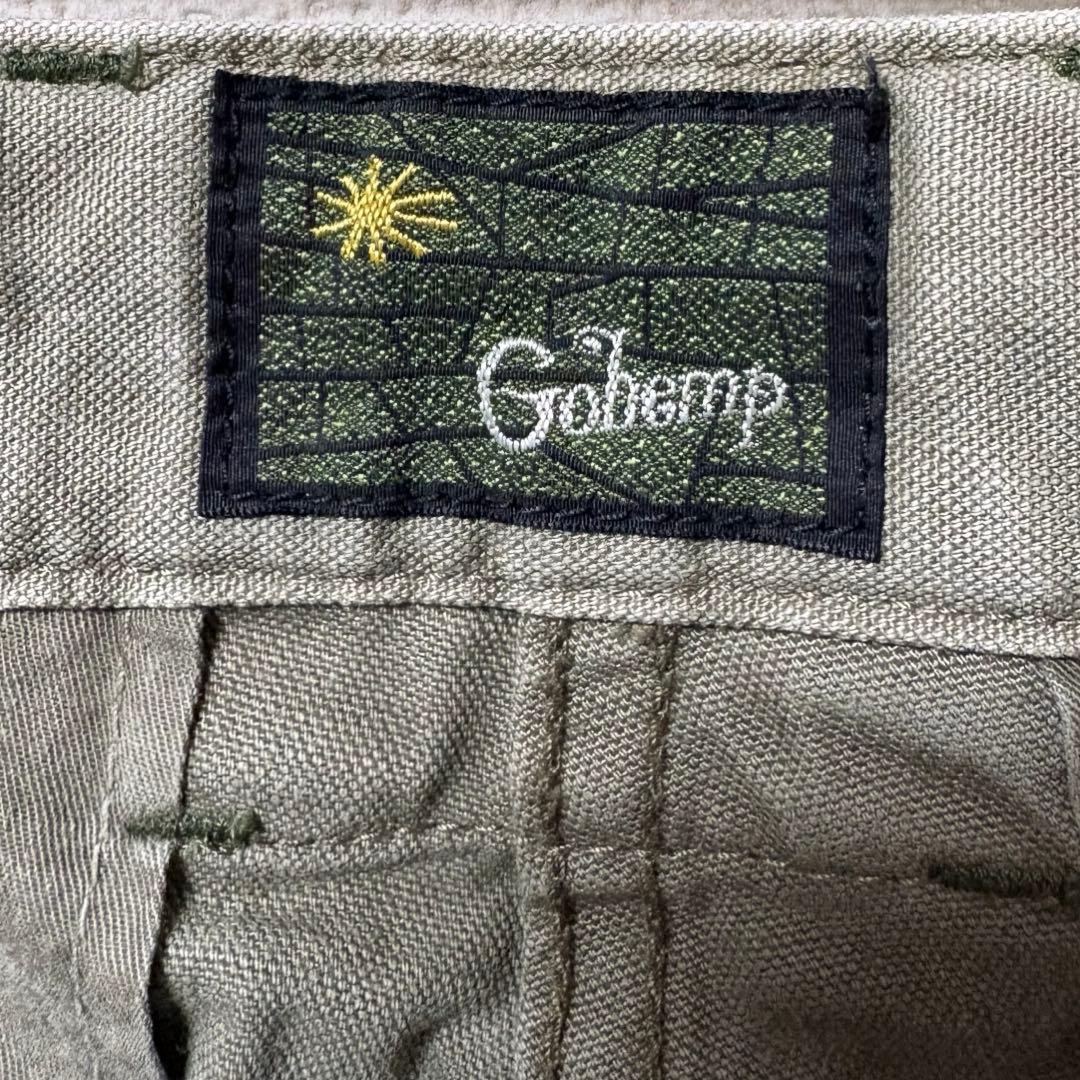GOHEMP トラベラーパンツ ヘンプコットンダックアウトドア ヴィンテージ加工