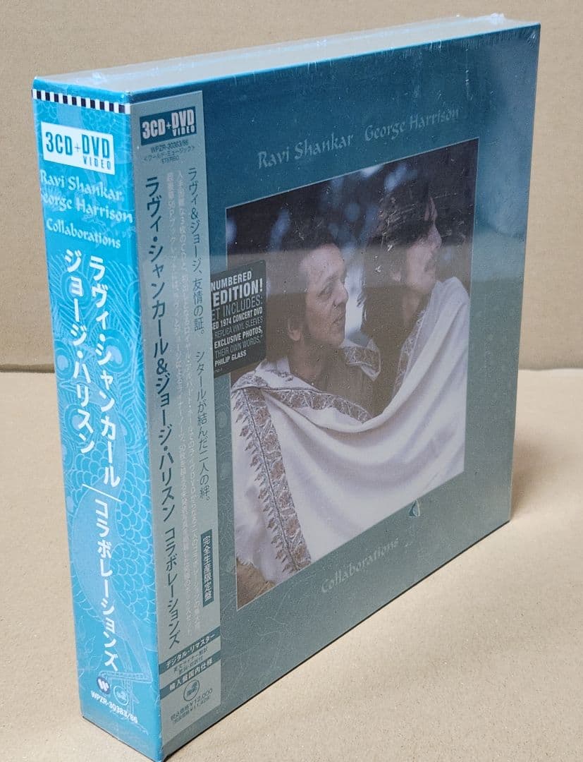 未開封 Ravi Shankar&e Harrison 3CD+DVD