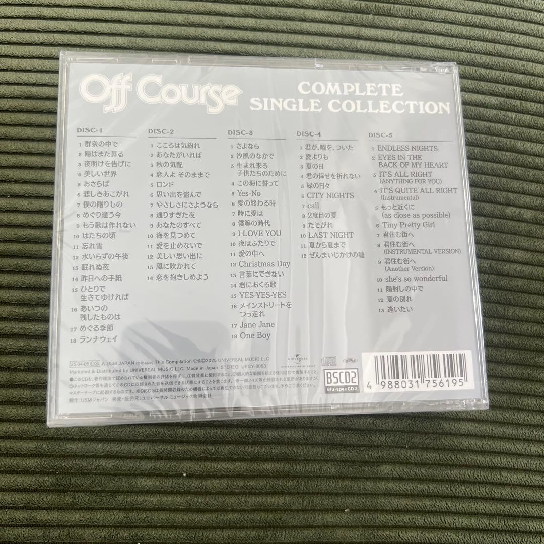 邦楽 Off Course COMPLETE SINGLE COLLECTION
