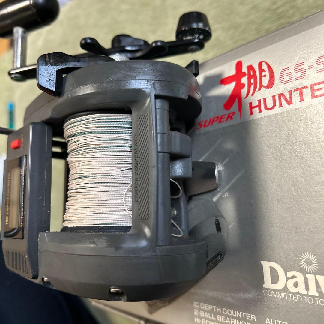 Daiwa Hunter G5-50 深度カウンター付きリール　【ジャンク品】