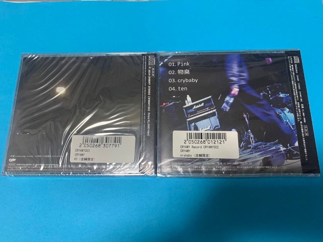 【未開封】 CRYAMY [crybaby](廃盤) & #3