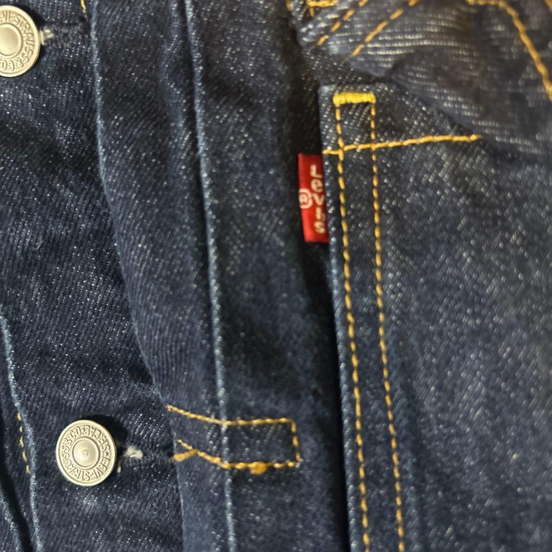 Levi’sデニムジャケット Gジャン2ndトラッカー インディゴ M 濃紺