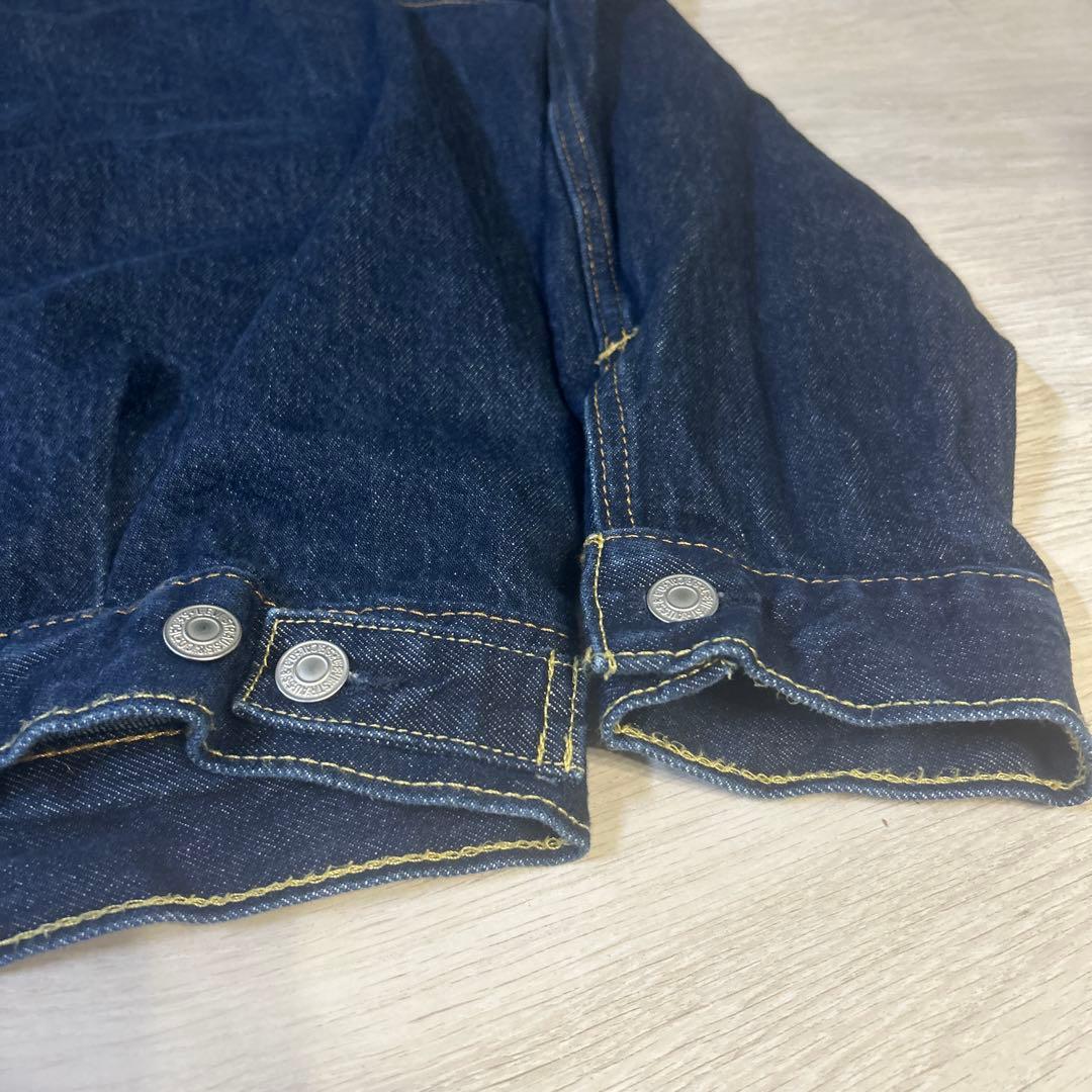 Levi’sデニムジャケット Gジャン2ndトラッカー インディゴ M 濃紺