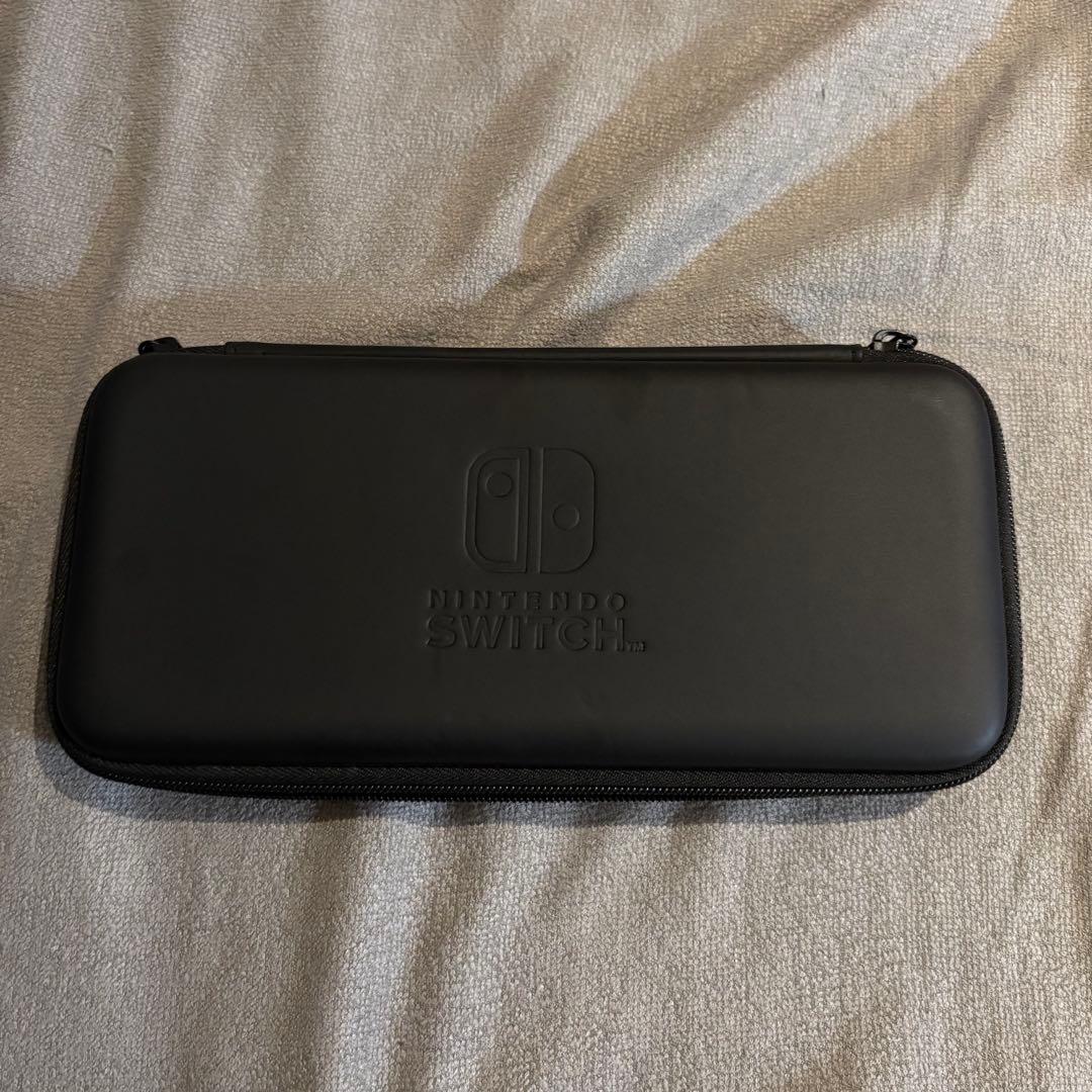 任天堂スイッチ　グレー　ケース付き