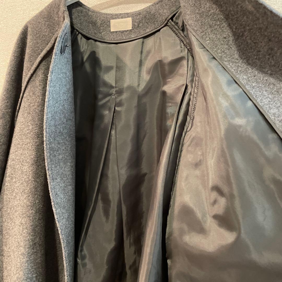 美品　シーニュ cygne スカラップケープ　Sophie+グレー