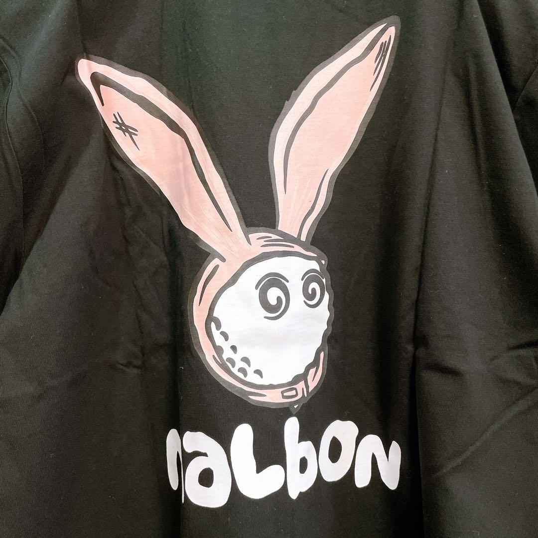 Malbon Golf マルボンゴルフ バニーグラフィック 半袖Tシャツ M