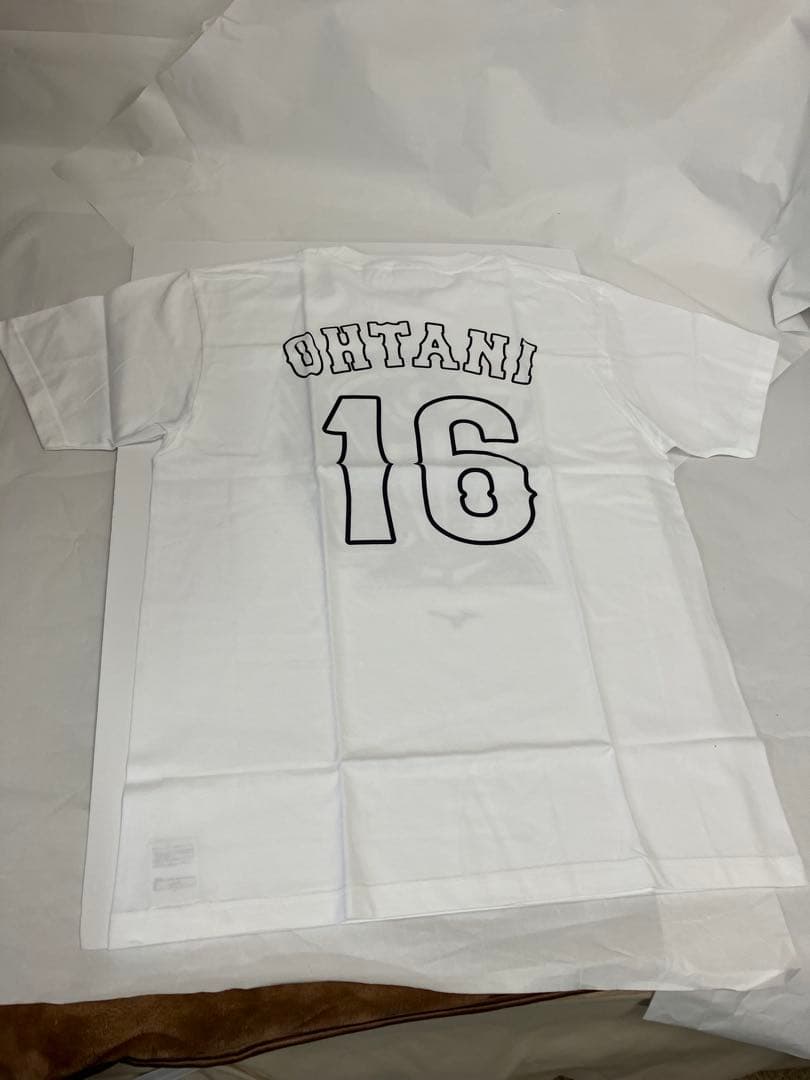 WBC 2023優勝記念大谷16 ホワイトTシャツ(未使用）【値引き中！】